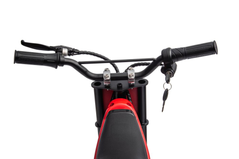 Motocicletă Cross cu Acumulator A9901 Roșie pentru Copii [9]