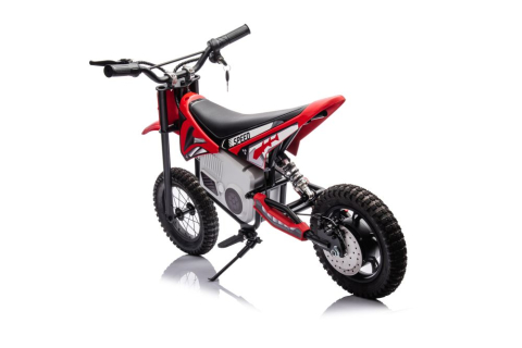 Motocicletă Cross cu Acumulator A9901 Roșie pentru Copii [12]