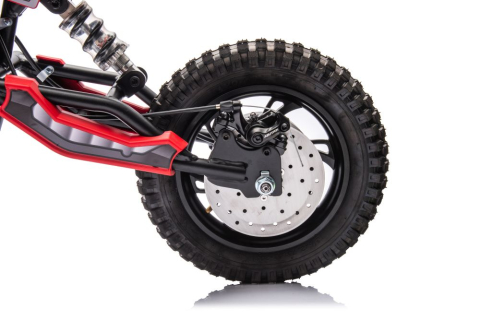 Motocicletă Cross cu Acumulator A9901 Roșie pentru Copii [6]