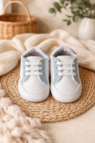 Adidasi bebe baieti Pattini albastri [1]