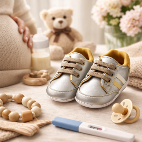 Adidasi bebe cu sireturi silver - Pattini [1]