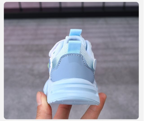 Adidasi bleu cu luminite - Panda eyes [4]