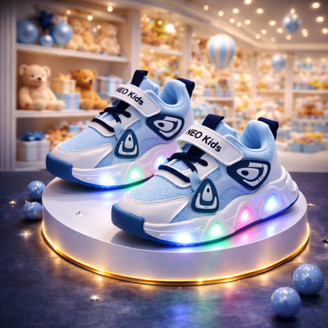 Adidasi - Adidasi cu luminite Panda New Style