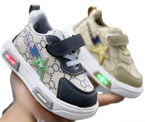 Adidasi cu luminite Super Cute (fara accesoriu broscuta) [4]