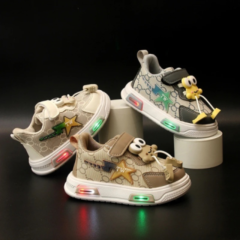 Adidasi cu luminite Super Cute (fara accesoriu broscuta) [3]
