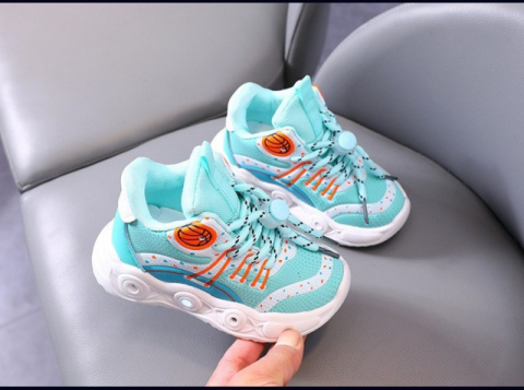 Adidasi - Adidasi TURCOAZ cu luminite - Baseball