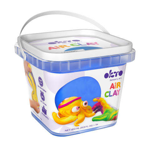 Air Clay pentru modelaj, 200g, Okto [6]
