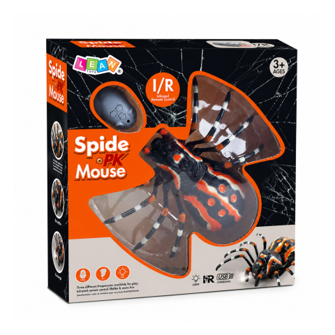 Animale R/C Paianjen Tarantula Neagra cu infrarosu, 6 ani+ [6]