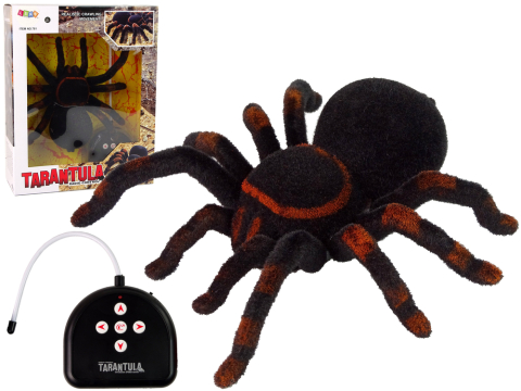 Jucarii cu telecomanda (RC) - Animale R/C Tarantula Neagra cu telecomanda, 8 ani+