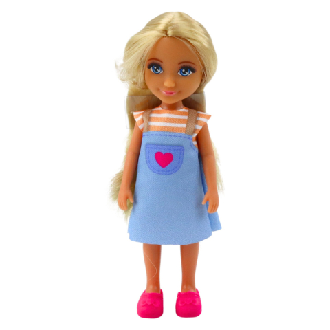 Ankiki - Papusa mini cu caine si pui, set complet ingrijire animale copii [1]