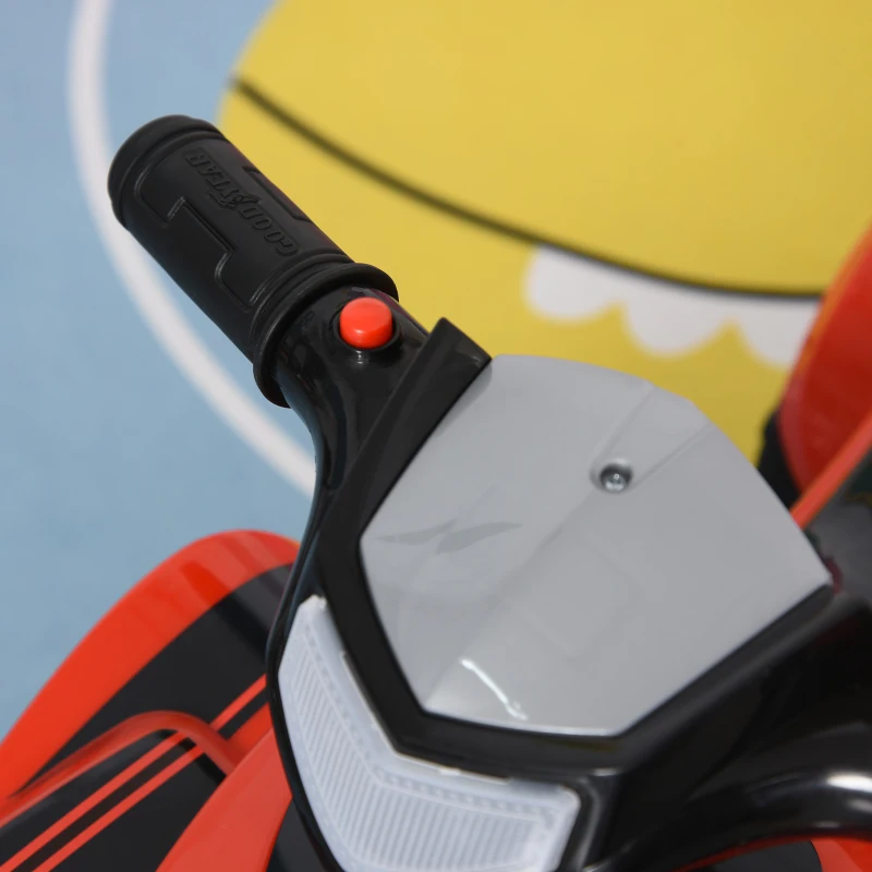 Quad Ride-On cu Sunete si Lumini Leantoys 551-G Rosu, 18 luni+ [7]