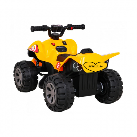 ATV Quad THE FASTEST 6V/4.5Ah 25W Galben [6]