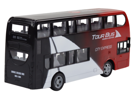 Autobuz cu telecomanda Double Decker, lumini, 29 cm, 3 ani+ [2]