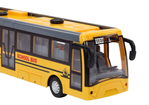 Autobuz cu telecomanda Scolar Articulat 1:32 Galben, 3 ani+ [2]