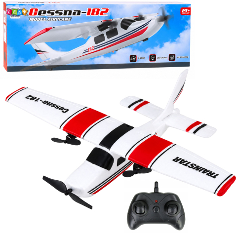 Jucarii cu telecomanda (RC) - Avion cu telecomanda Cessna 182 din spuma EPP, 14 ani+