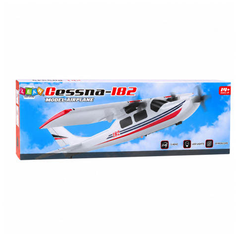 Avion cu telecomanda Cessna 182 din spuma EPP, 14 ani+ [4]