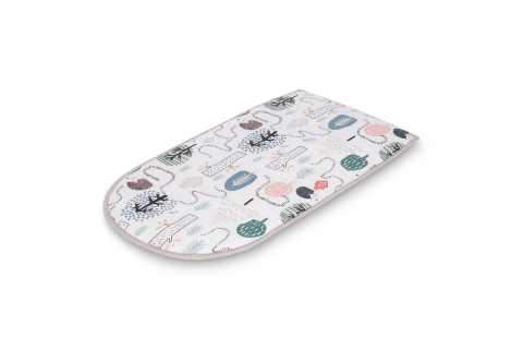 Baby Nest Muslin Emerald Hedgehog 80x45 cm cu Perna [4]