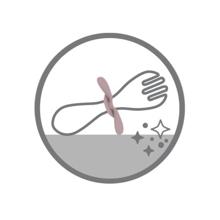 BabyOno - Lingurita și Furculita cu Carcasă Protectoare 12 Luni+ [5]