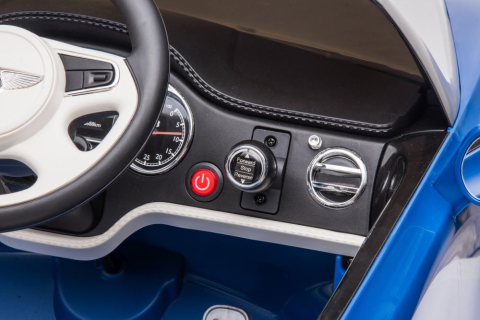 Mașină Electrică Bentley Mulsanne Blue, JE1006, Licențiată, Roți EVA [5]