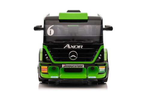 Camion Electric Mercedes XMX622B Verde cu Ecran LCD pentru Copii [1]
