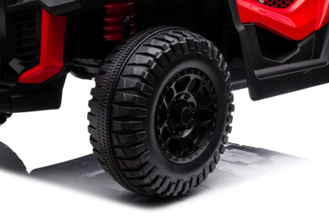 Mașinuță Electrică Off-Road S618 Roșu, 4x4, Baterie 24V [11]