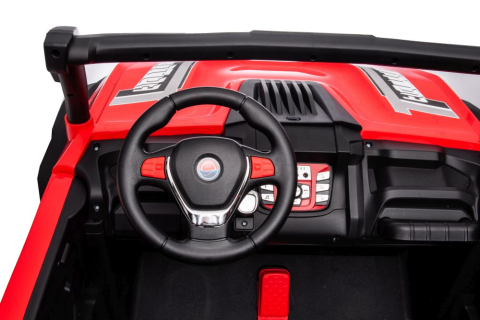 Mașinuță Electrică Off-Road S618 Roșu, 4x4, Baterie 24V [7]