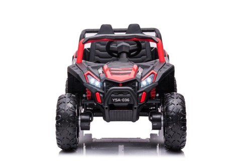 Mașinuță electrică YSA036 Roșie, tracțiune 4x4 [4]