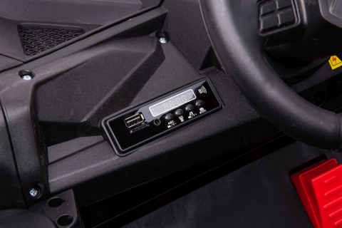 Mașinuță electrică YSA036 Roșie, tracțiune 4x4 [13]