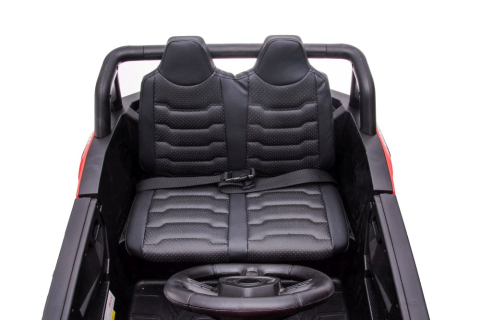 Mașinuță electrică YSA036 Roșie, tracțiune 4x4 [17]