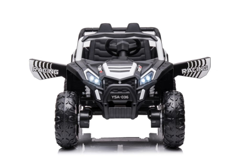 Mașinuță electrică YSA036 Albă, tracțiune 4x4 [6]