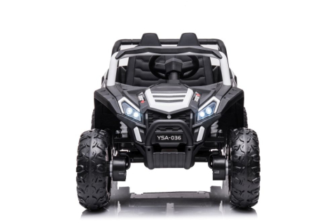 Mașinuță electrică YSA036 Albă, tracțiune 4x4 [1]