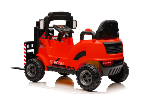 Motostivuitor Electric pentru Copii WH101 Roșu, Roți EVA, Scaun Piele Eco [2]