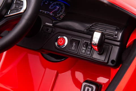 Mașinuță Electrică BMW M5 SX2118, Roșu Lăcuit, cu Platformă Părinte [9]
