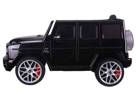 Mașinuță Electrică Mercedes G63 S306-1, Baterie 12V, Negru [4]