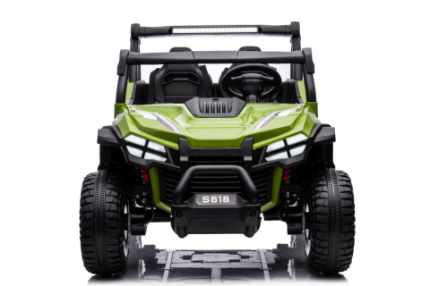 Mașinuță Electrică Off-Road S618 Albă, 4x4, Baterie 24V [4]