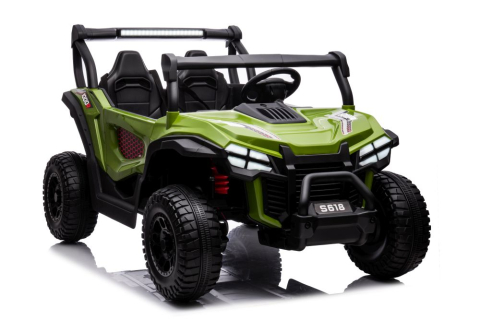 Masinute electrice - Mașinuță Electrică Off-Road S618 Albă, 4x4, Baterie 24V