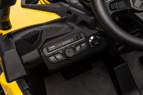 Buggy Can-am DK-CA003 Galben - Mașinuță Electrică 4x200W, Baterie 24V [13]