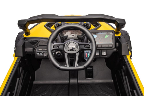 Buggy Can-am DK-CA003 Galben - Mașinuță Electrică 4x200W, Baterie 24V [5]