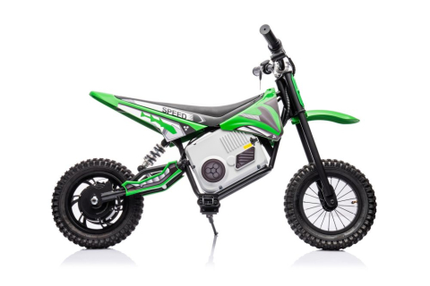 Motocicletă Cross cu Acumulator A9901 Verde pentru Copii [4]