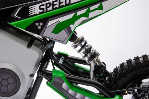 Motocicletă Cross cu Acumulator A9901 Verde pentru Copii [10]