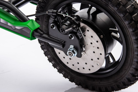 Motocicletă Cross cu Acumulator A9901 Verde pentru Copii [13]