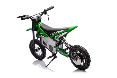 Motocicletă Cross cu Acumulator A9901 Verde pentru Copii [3]