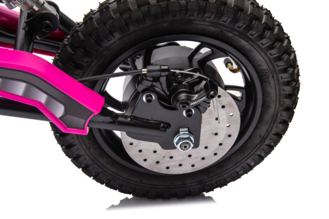 Motocicletă Cross cu Acumulator A9901 Roz pentru Copii [8]