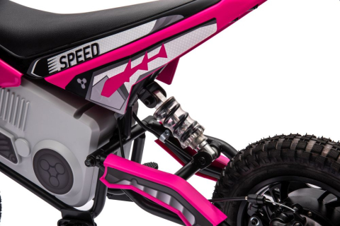 Motocicletă Cross cu Acumulator A9901 Roz pentru Copii [13]