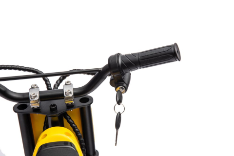 Motocicletă Cross cu Acumulator A9901 Galbenă pentru Copii [10]