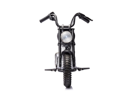 Motocicletă electrică A9902 Neagră, 36V, motor 350W, roți pneumatice [9]