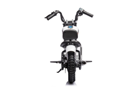 Motocicletă electrică A9902 Albă, 36V, motor 350W, roți pneumatice [4]
