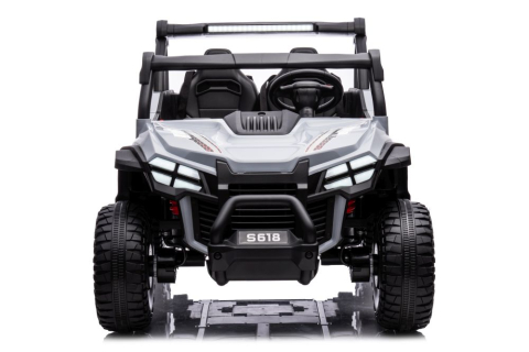 Mașinuță Electrică Off-Road S618 Gri, 4x4, Baterie 24V [6]