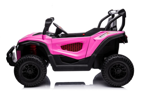 Mașinuță Electrică Off-Road S618 Roz, 4x4, Baterie 24V [3]