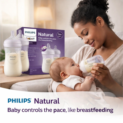 Biberoane - BIBERON NATURAL RESPONSIVE 2x260ML